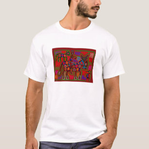 Panama Mola - Rette ein Pferd, reite einen Cowboy T-Shirt