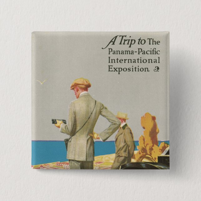 Panama Pacific Exposition Button (Vorderseite)
