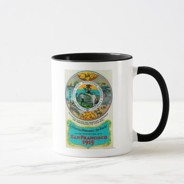 Panama Pacific International Expo 2 Tasse (Rechts)