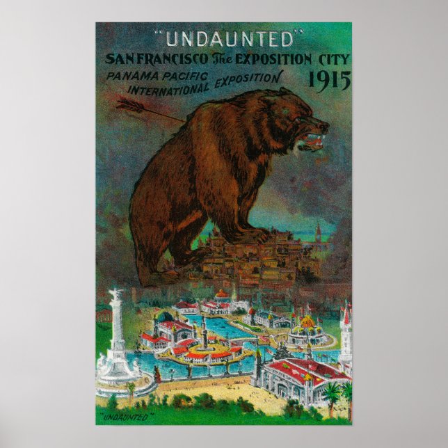 Panama Pacific International Expo-Werbung Poster (Vorne)