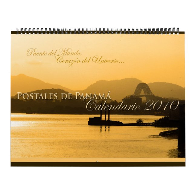 PANAMA POSTALS CALENDAR 2010 KALENDER (Titelbild)