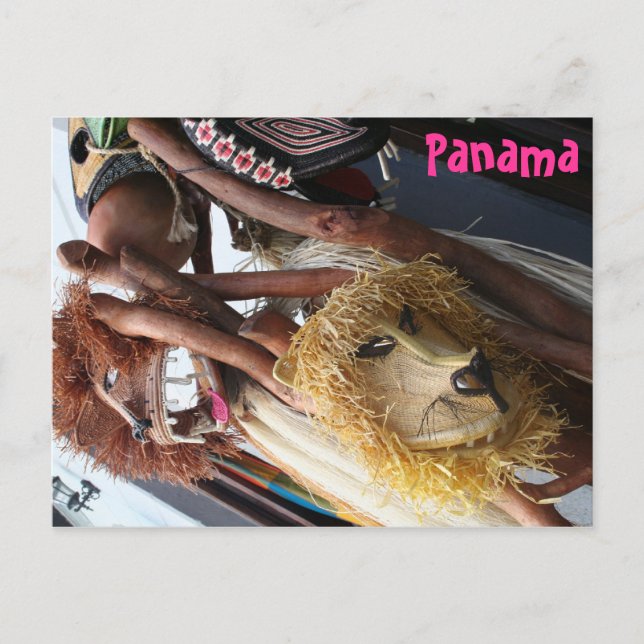 Panama Postkarte (Vorderseite)