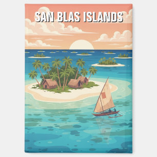 Panama San Blas Islands Travel Magnet