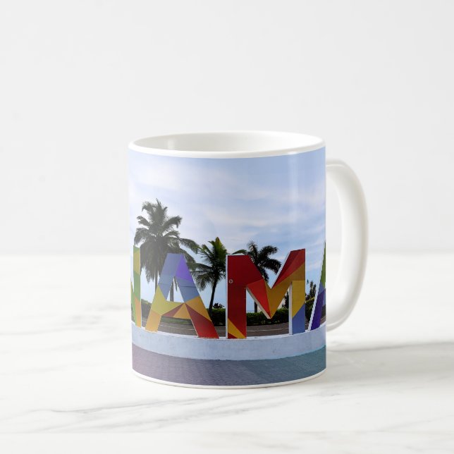 Panama Sign Mug (Devant droit)