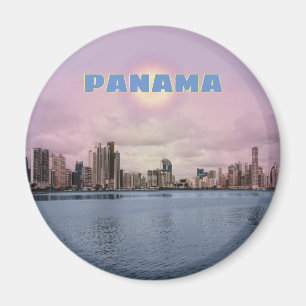 Panama Skyline Magnet