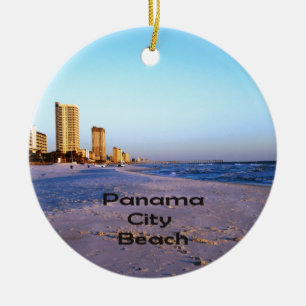 Panama-Stadt Strand Keramikornament