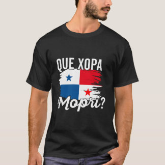 Panama-T-Shirt Panaian-Flagge Dna Panameã±O Que Xo T-Shirt