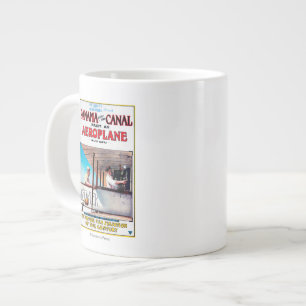 Panama und der Kanal Aeroplan Film Promo Poste Jumbo-Tasse