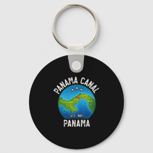 Panamakanal Est.1881  Schlüsselanhänger