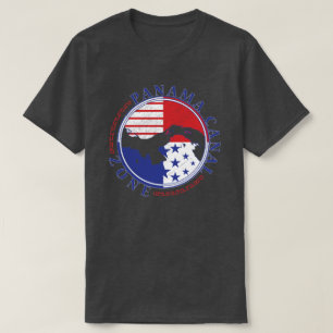 Panamakanal Gebiet mit Isthmus T-Shirt