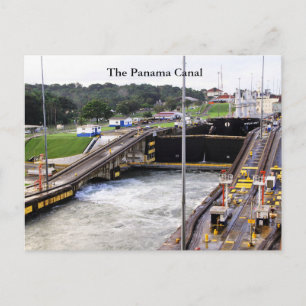 Panamakanal, Hochauflöser für Fotografie Postkarte