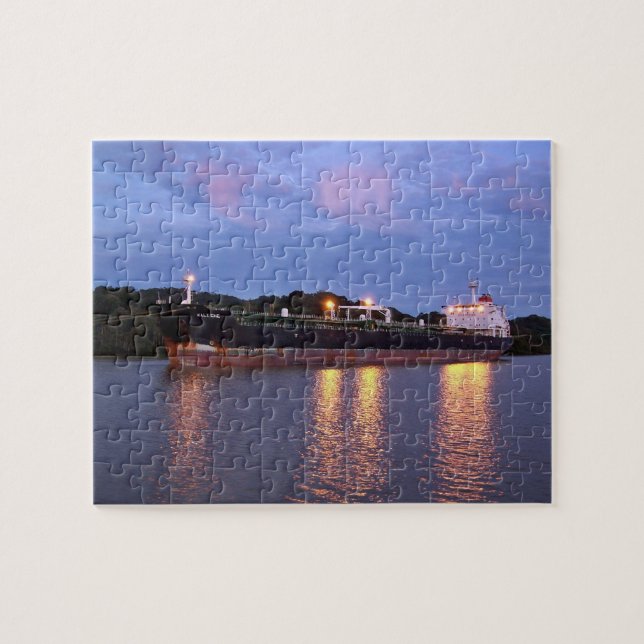Panamakanal-Sonnenaufgang (Horizontal)