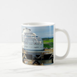 Panamakanal Souvenir Kaffeetasse