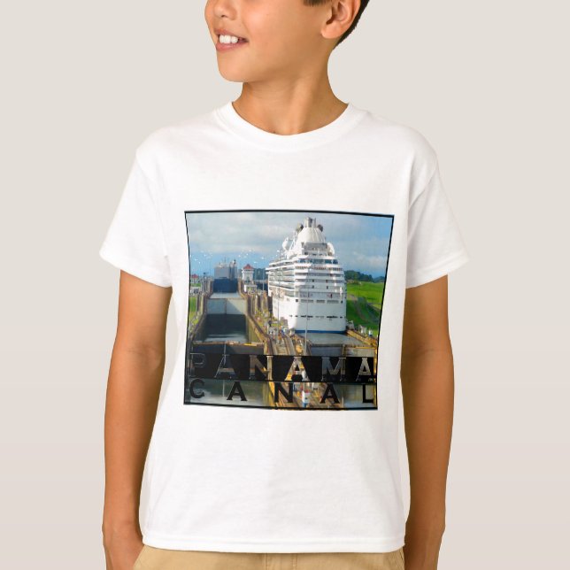 Panamakanal T-Shirt (Vorderseite)