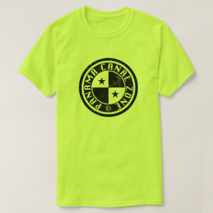 Panamakanal-Zonen-Kreis-Entwurf T-Shirt