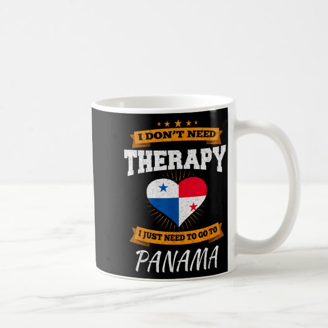 Panamanian Flag I Panama Flag I Vacation Panama  Kaffeetasse (Rechts)