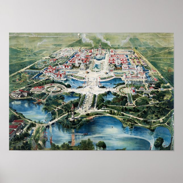 Panamerikanische Ausstellung - Buffalo-Weltmesse - Poster (Vorne)