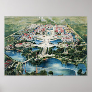 Panamerikanische Ausstellung - Buffalo World's Fai Poster