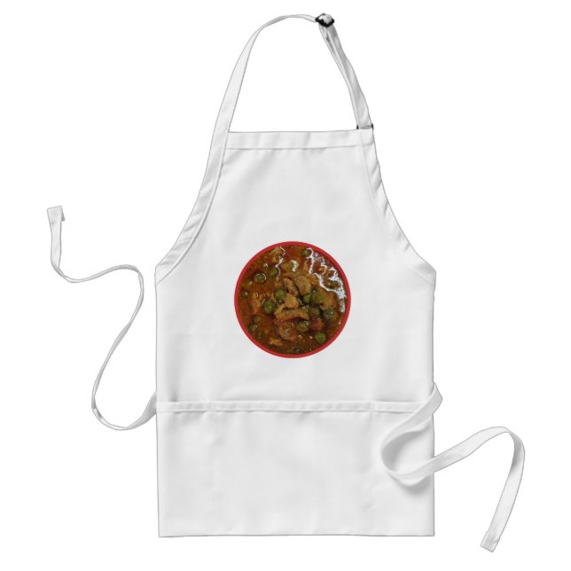Panang Thai Curry [พ ะ น ง] ... Thailand Street Fo Schürze (Vorne)