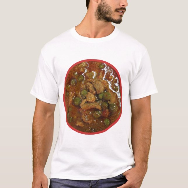 Panang Thai Curry [พ ะ น ง] ... Thailand Street Fo T-Shirt (Vorderseite)