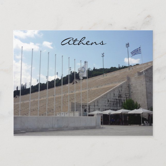 Panathinaiko Athens Postkarte (Vorderseite)