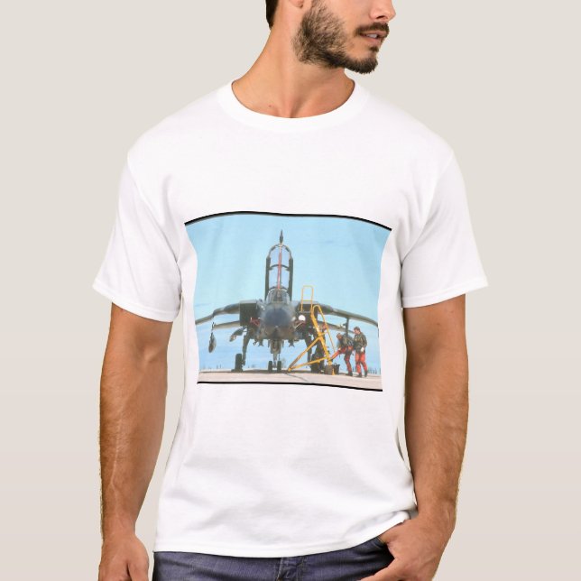 Panavia PA-200 Tornado IDS_Aviation Photograp T-Shirt (Vorderseite)