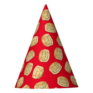 Pancake Birthday Party Flapjack Niedliche Kinder Partyhütchen
