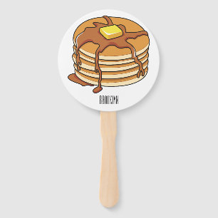 Pancake Cartoon Fächer