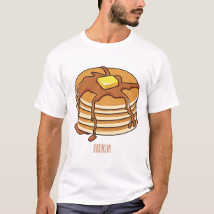 Pancake Cartoon T-Shirt