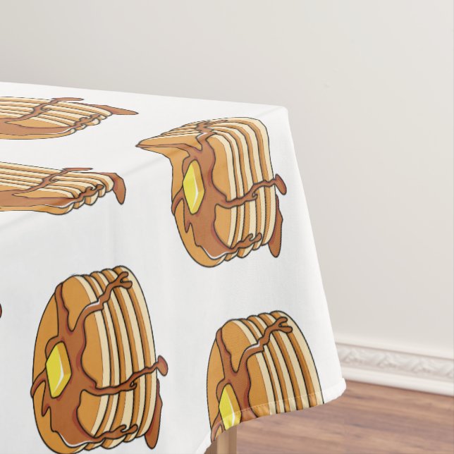 Pancake Cartoon Tischdecke (Beispiel)