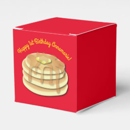 Pancake Frühstück Brunch Geburtstagsparty Kinder Geschenkschachtel