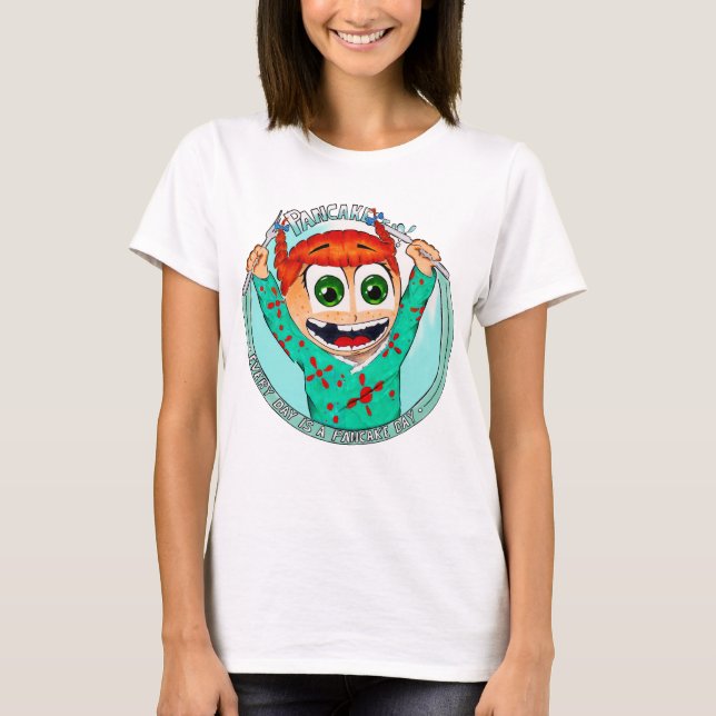Pancake Girl T-Shirt (Vorderseite)