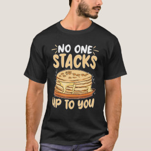 Pancake Maker niemand hält sich an T-Shirt
