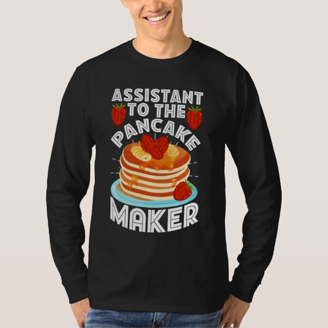Pancake Maker Pancakes Breakfast Love  1 T-Shirt (Vorderseite)