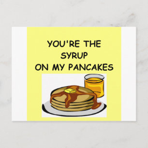 PANCAKE POSTKARTE