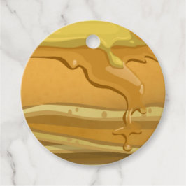 Pancake und Ahornsirup niedlich Geschenkanhänger