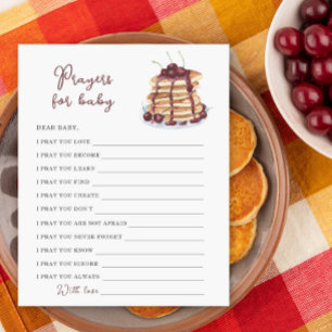 Pancakes Babydusche Gebete für Kinder
