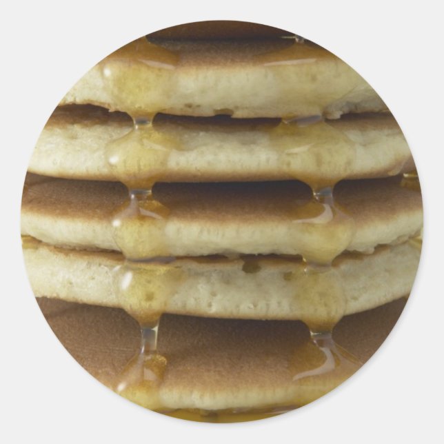 Pancakes et stickers sirop (Devant)