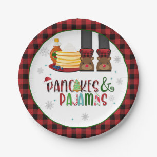 Pancakes & Pajamas Weihnachtsgebäck - W Pappteller