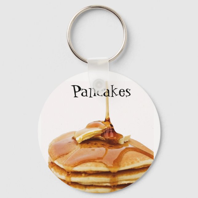 Pancakes Schlüsselanhänger (Vorderseite)
