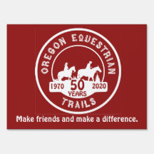 Drapeau de camp de 50 ans