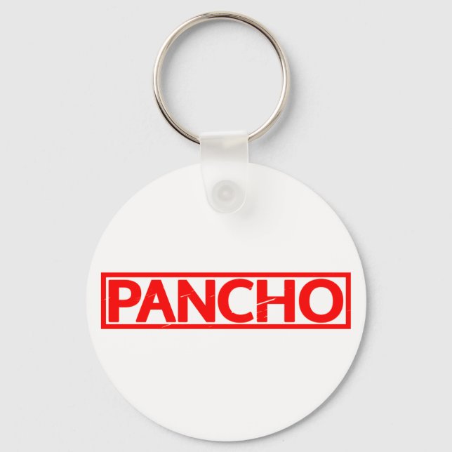 Pancho Briefmarke Schlüsselanhänger (Vorderseite)