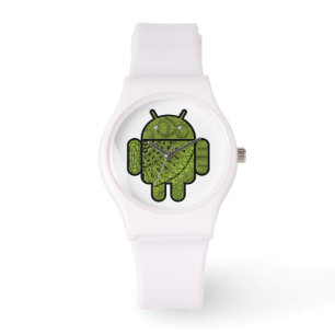 Pancho Doodle-Zeichen für Android™ Armbanduhr