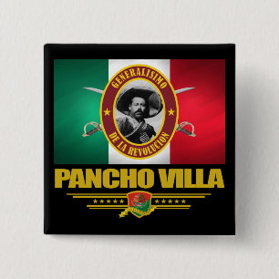 Pancho Villa 1 Button
