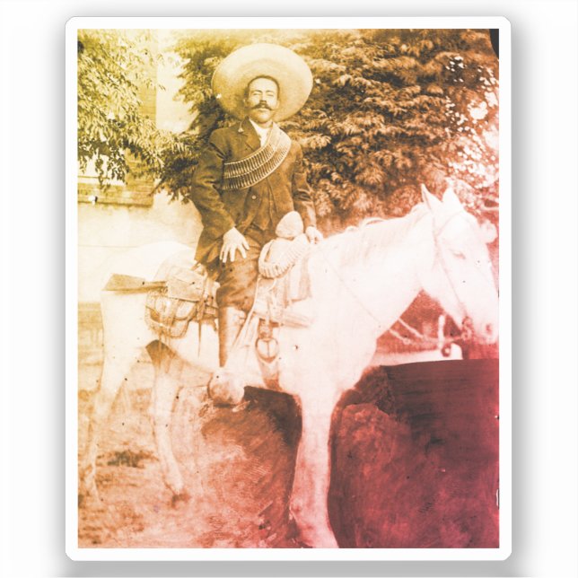 Pancho Villa Aufkleber (Vorderseite)