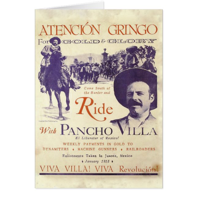 Pancho Villa 🔥 mexikanischer Held General (Vorne)