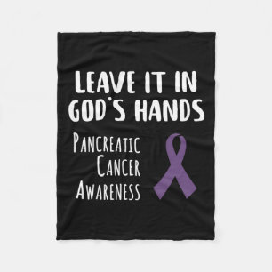 Pancreatic Cancer Awareness Fleecedecke