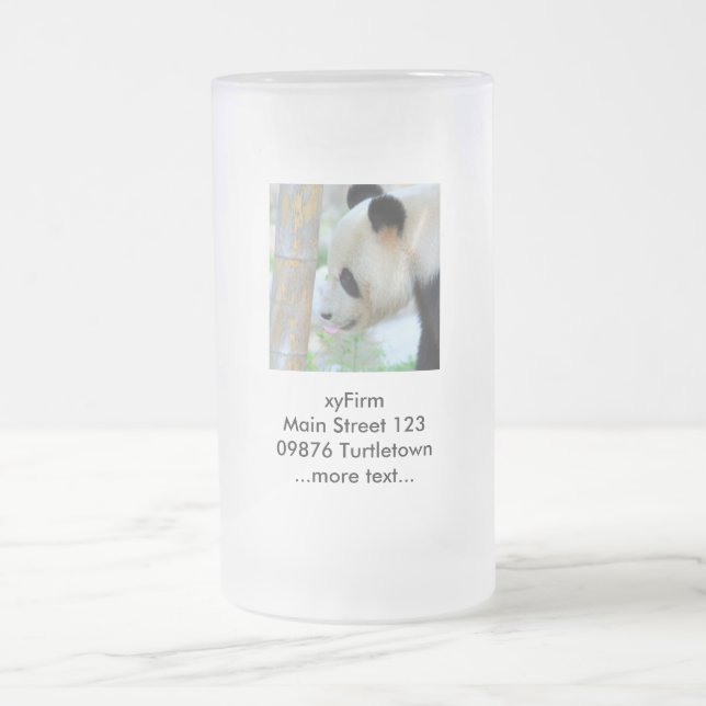 Panda20170502_by_JAMFoto Mattglas Bierglas (Mittel)