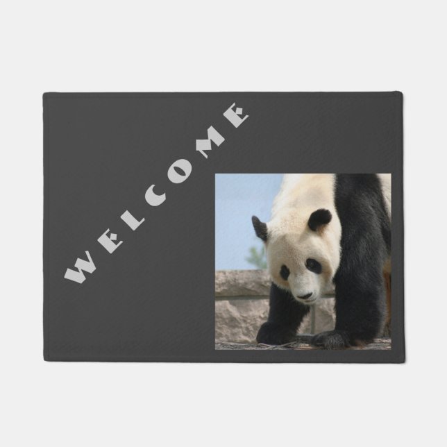 Panda20170506_by_JAMFoto Fußmatte (Vorderseite)
