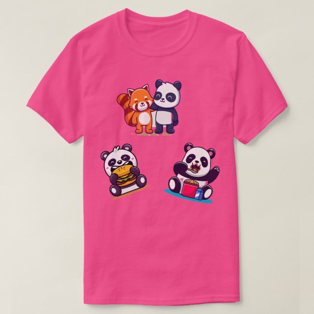 Panda 12 T-Shirt (Design vorne)
